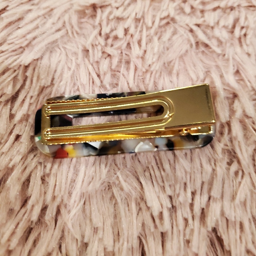 Multi colored acrylic hairpin - Picture 3 of 3